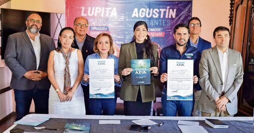 Aspirantes panistas al Senado prometen dar atención a la crisis del agua