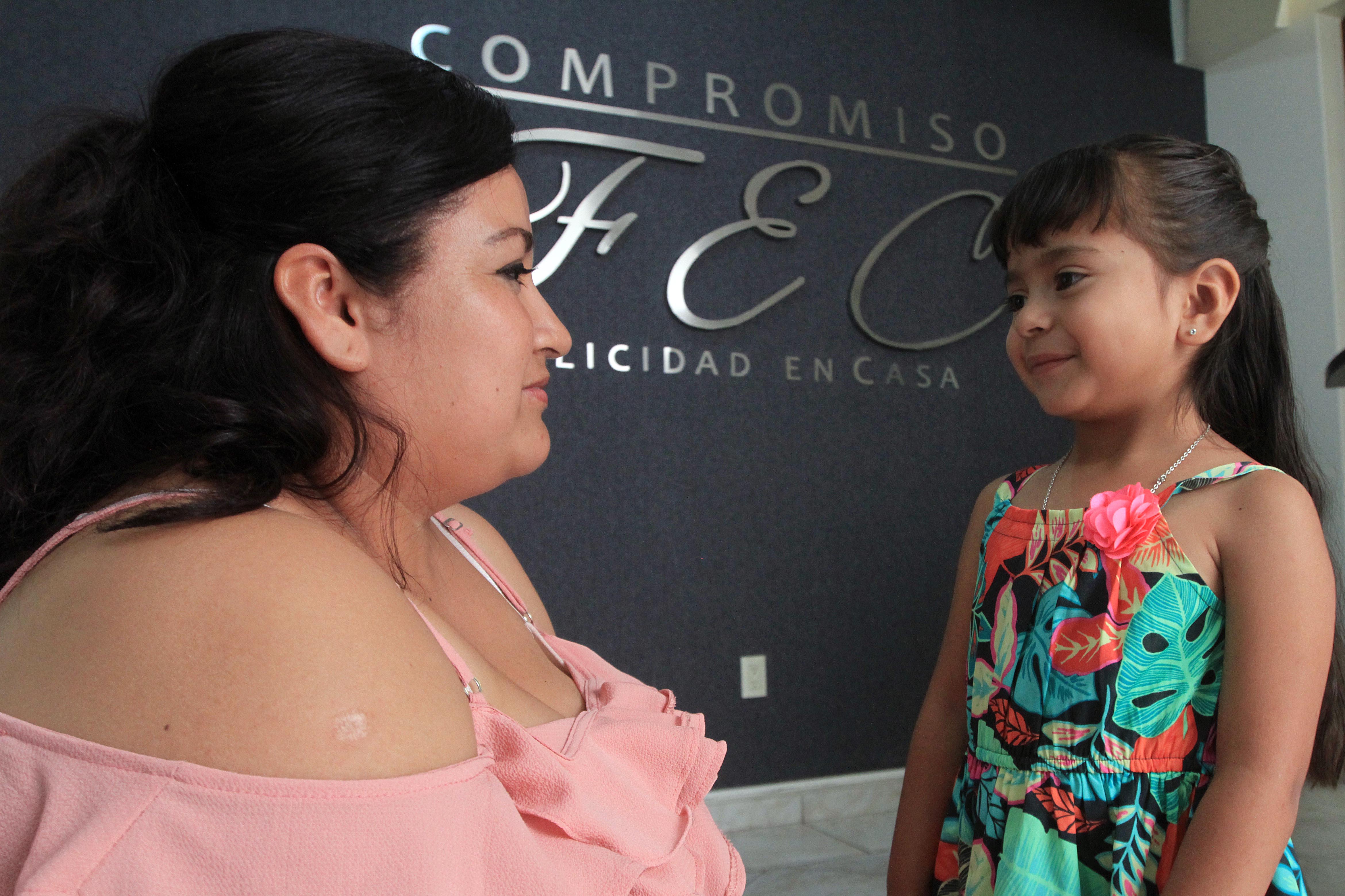 Nati, primera niña del programa BB en casa