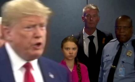 Trump ironiza sobre Greta Thunberg, "una joven muy feliz"