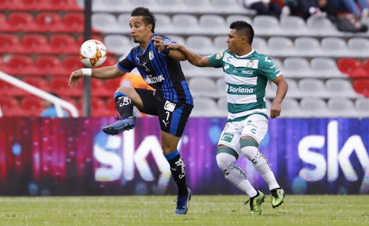 Santos cae ante los Gallos Blancos en el Corregidora