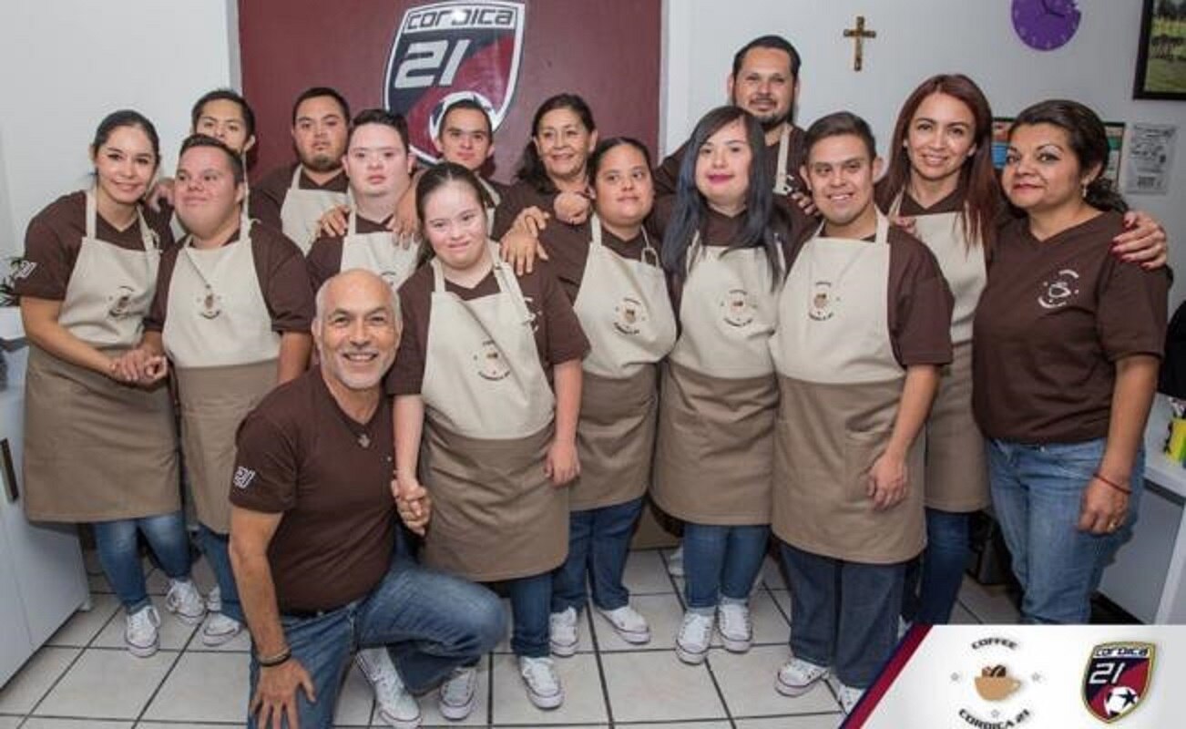 Cordica 21, un espacio atendido por jóvenes con síndrome de Down