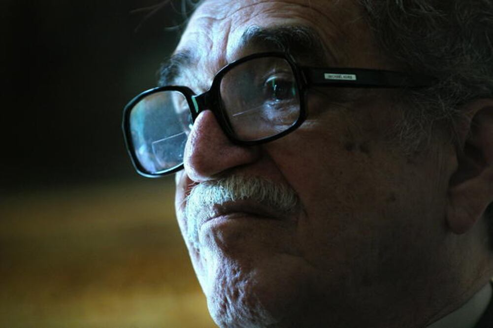 Gabriel García Márquez en su último cumpleaños, celebrado en su casa del Pedregal, en la Ciudad de México, el 6 de marzo de 2014, un mes antes de su muerte (EDUARDO VERDUGO. AP)