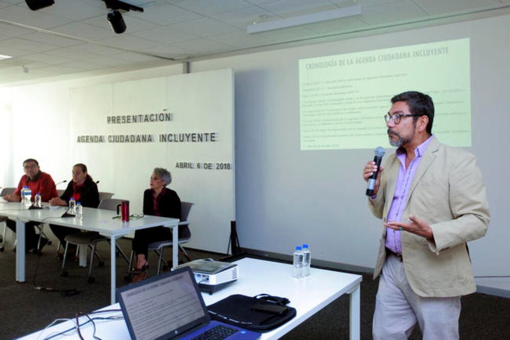Las organizaciones civiles que crearon la Agenda Ciudadana Incluyente señalaron que el objetivo es que los queretanos ejerzan el voto informado. (Foto: César Gómez)