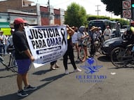 Exigen justicia para Omar, ciclista atropellado en la carretera 120