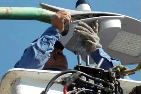 Listas las nuevas luminarias