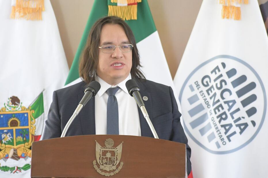 Víctor de Jesús Hernández, Fiscal General del Estado de Querétaro. Foto: Ángel González
