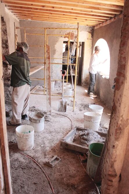 Supervisan obras en Portal del Diezmo