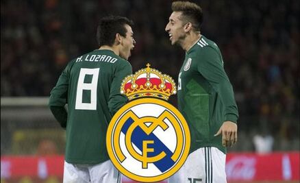 Héctor Herrera e Hirving Lozano estarían en la mira del Real Madrid