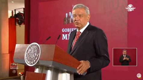 Dice AMLO que México está blindado ante crisis financiera mundial