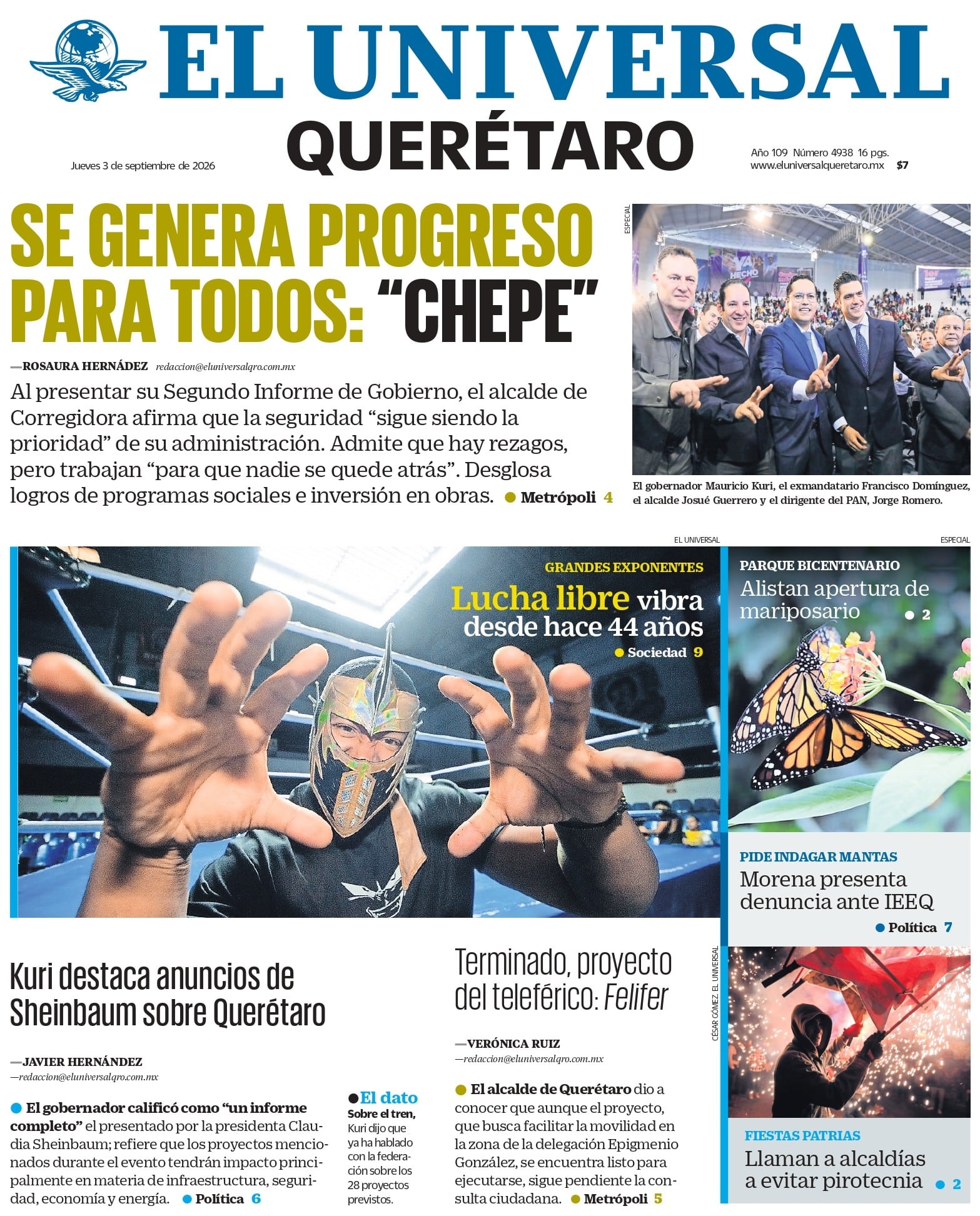 Foto. El Universal Querétaro