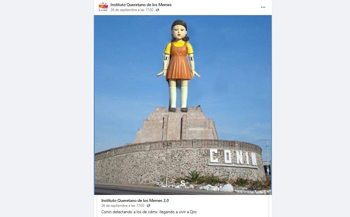 El Juego del Calamar versión Querétaro, estos son los mejores memes. Foto: Especial