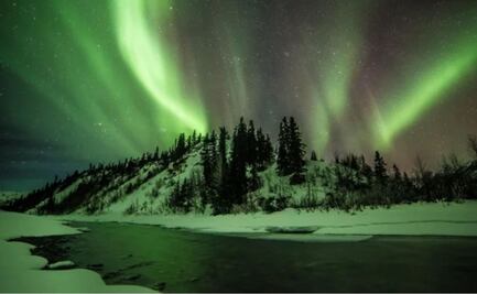 Fotografían una aurora boreal desde el espacio, una belleza inigualable