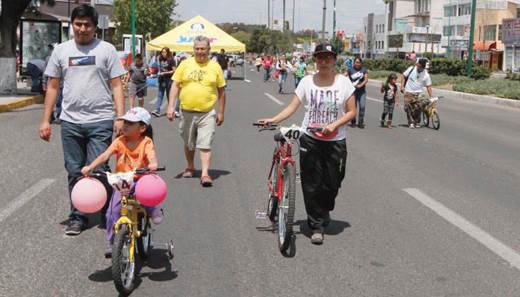 A dar la vuelta en domingo familiar