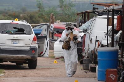 Ataque armado a un Yonke deja dos muertos