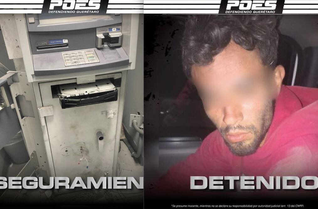 Intenta robar cajero en San Pedrito Peñuelas