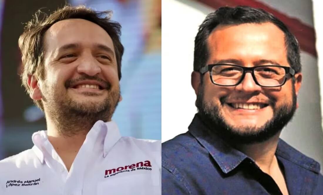 Andrés "Andy" Manuel López Beltrán y José Ramón López Beltrán, herederos del expresidente Andrés Manuel López Obrador (07/08/2025). Fotos: Especial / Archivo