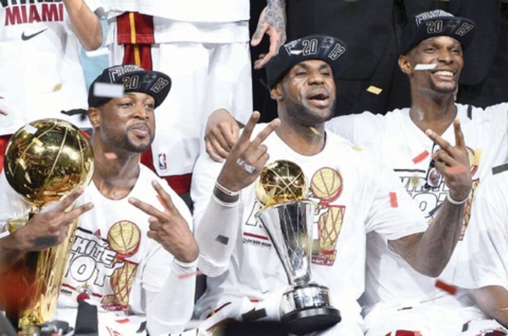Miami gana el bicampeonato de la NBA