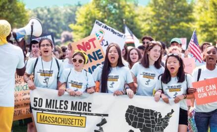 Protestan contra fabricante de armas