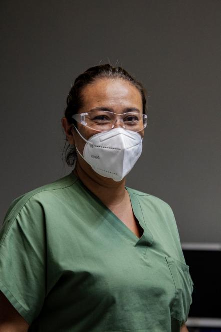 “Doctora, ¿no podemos pasar a algunos pacientes a piso? Tenemos poco espacio aquí”
