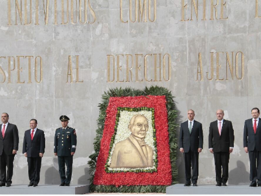 Recuerdan legado de Benito Juárez