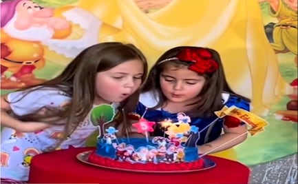 Niñas del pastel: a dos años del video viral, celebran sin pelear y soplan juntas a las velitas
