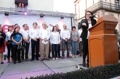 Encabeza Celia Maya arranque de las campañas de Morena