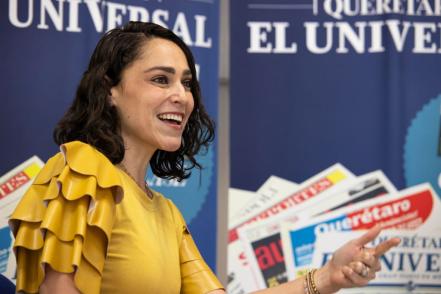 Abigail Arredondo: "Queretanos votan por la alternancia PRI-PAN"