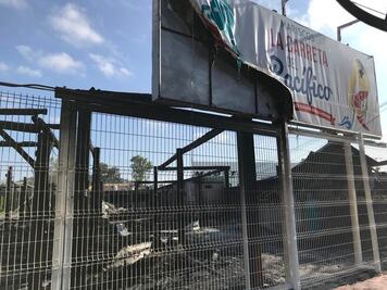 Provocado, incendio de restaurante, dicen