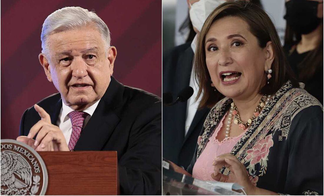 "Usted me va a entregar la banda presidencial": Xóchitl Gálvez responde a AMLO tras señalamientos