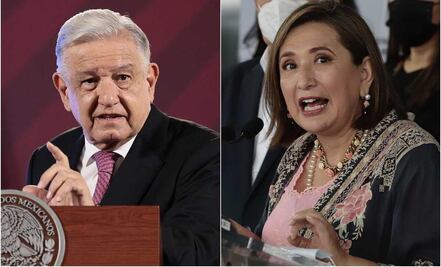 "Usted me va a entregar la banda presidencial": Xóchitl Gálvez responde a AMLO tras señalamientos