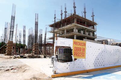 Aporta el estado 2.6% a construcción