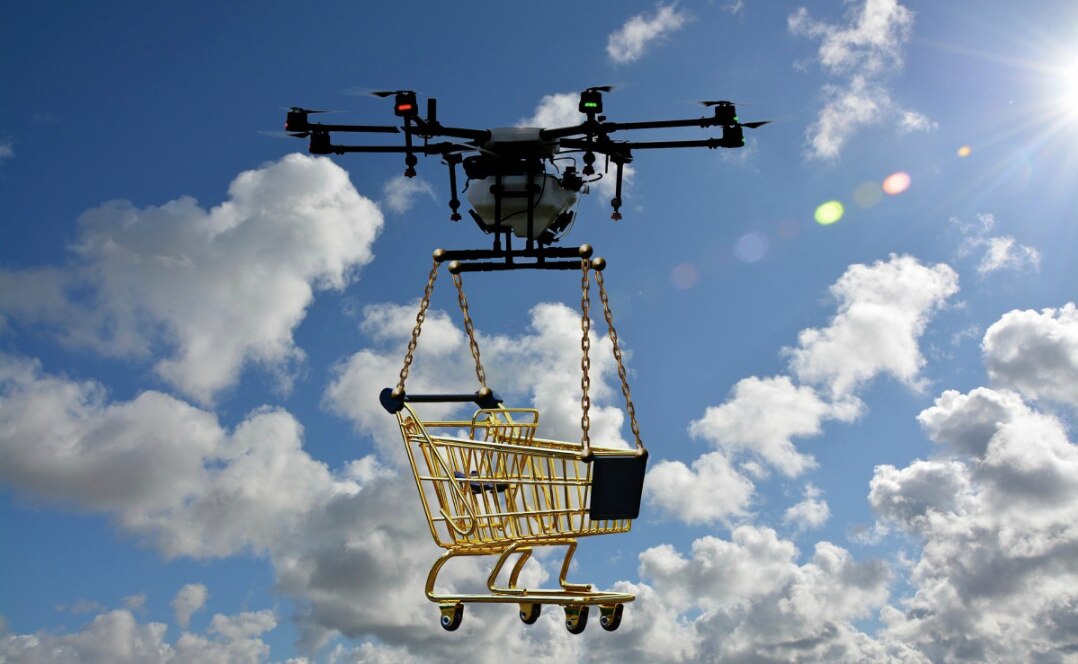 La entrega de paquetes con drones será una realidad