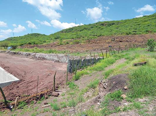 Descartan construcción en zona de El Tángano