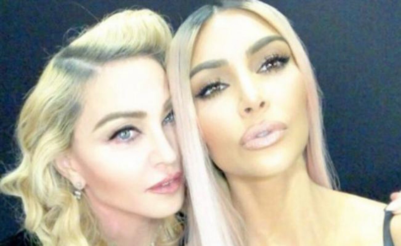 Confirmado: Madonna colabora con Kim Kardashian para lanzar cosméticos