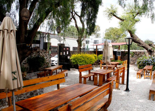 Cerveza al aire libre