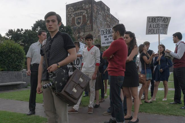 Hacen  thriller del 68 contado por estudiantes