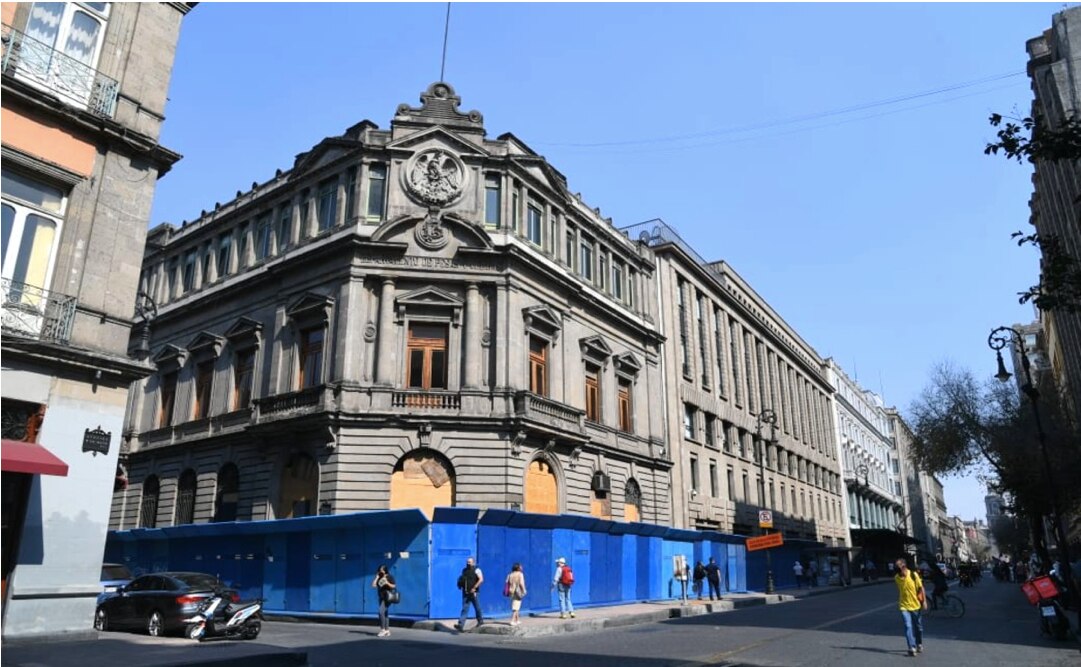 Protegen negocios previo a marcha por violencia contra la mujer