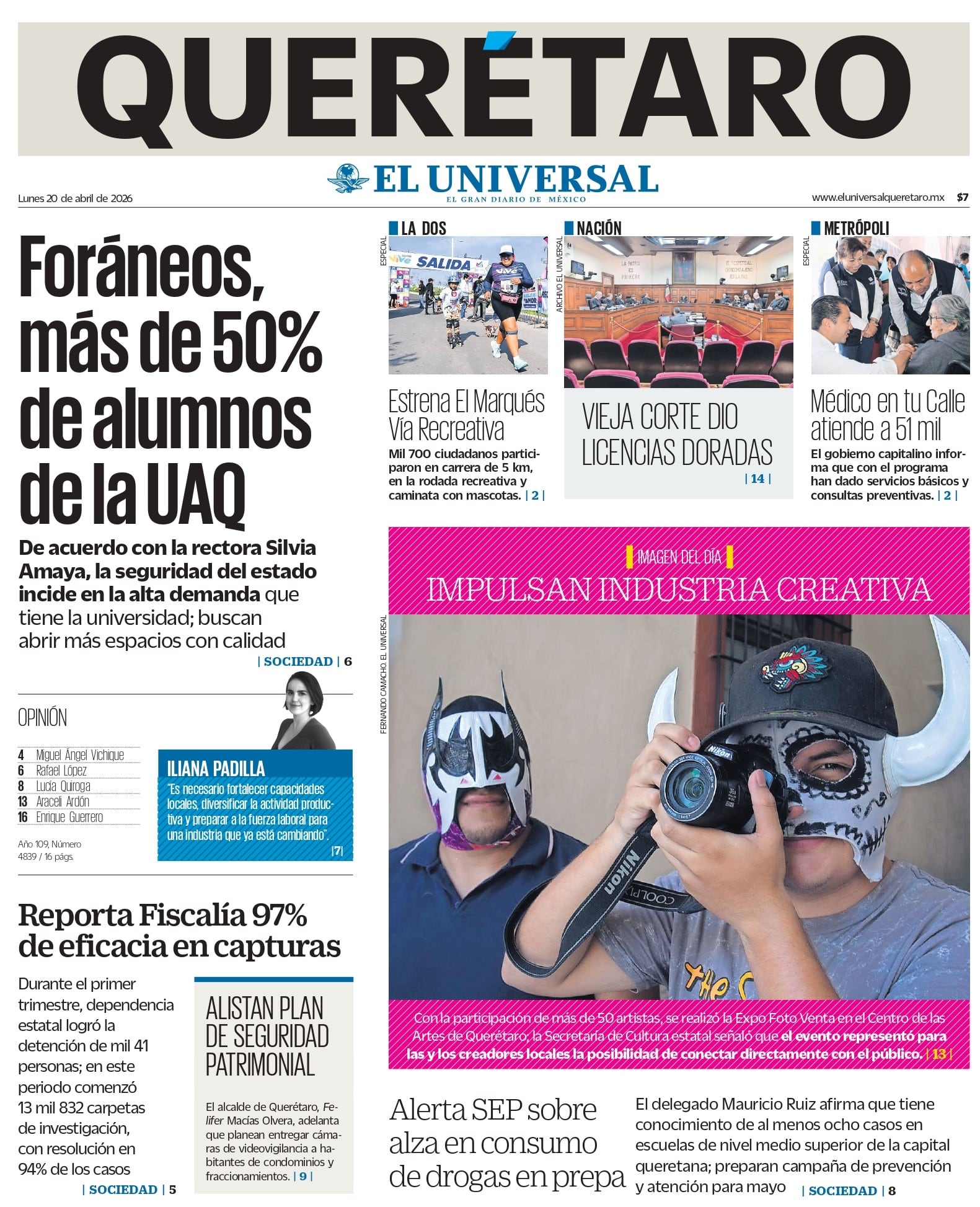 Foto. El Universal Querétaro