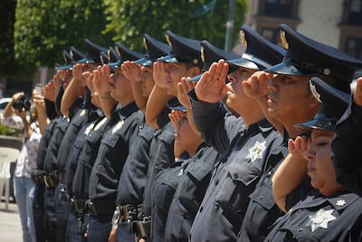 Construyen instalaciones para policía de Amealco