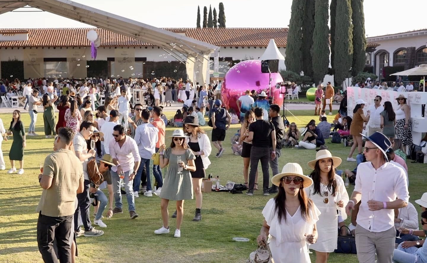 Bubble Fest, así es la fiesta del vino espumoso en Querétaro
