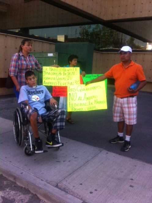 Exigen se niegue amparo federal