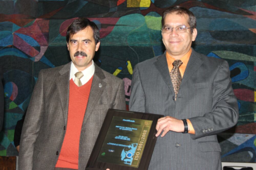 Recertifican calidad ISO 9001:2008 al ITQ
