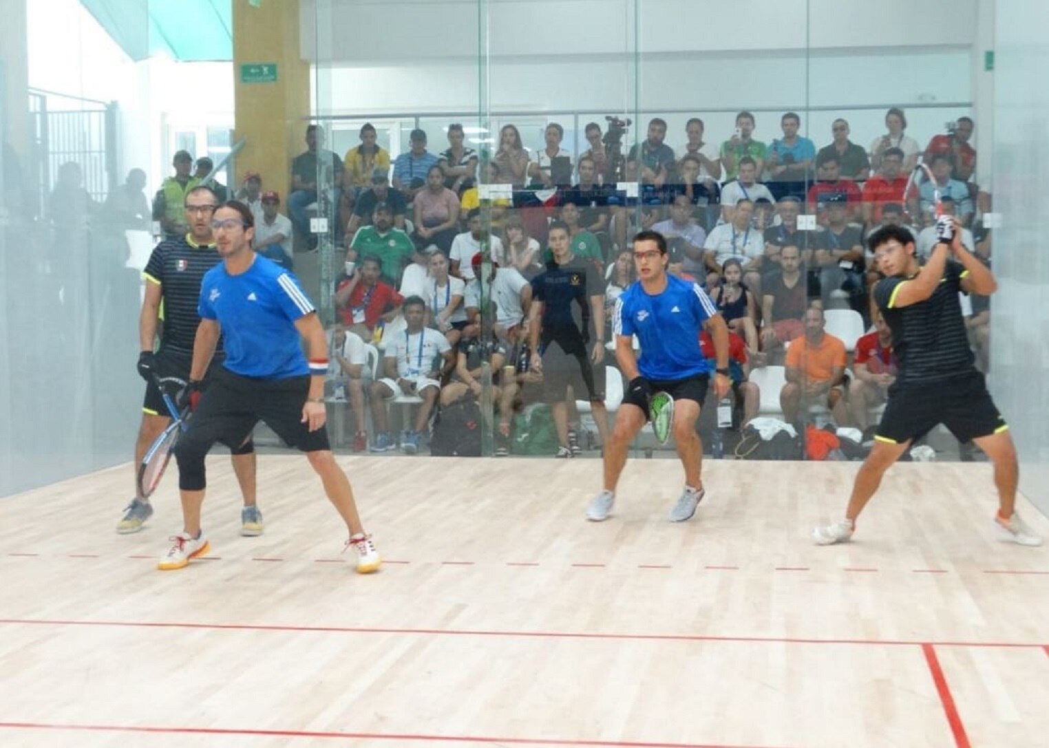 Equipo mexicano varonil de raquetbol conquista medalla de oro