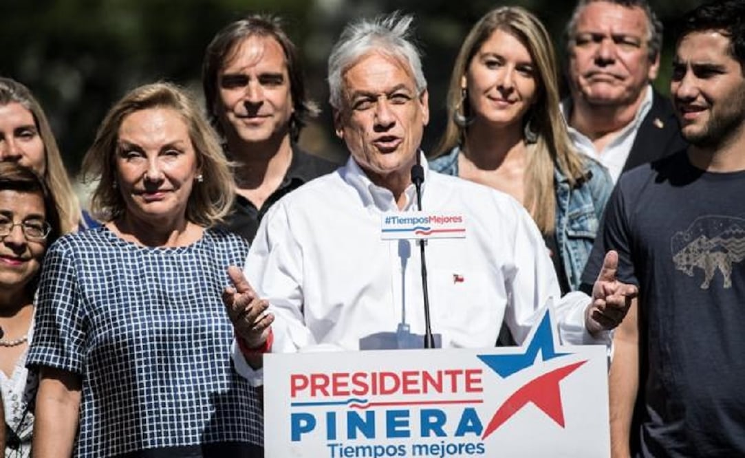 El candidato a la presidencia de Chile por la coalición Chile Vamos, Sebastián Piñera (Foto: Xinhua)