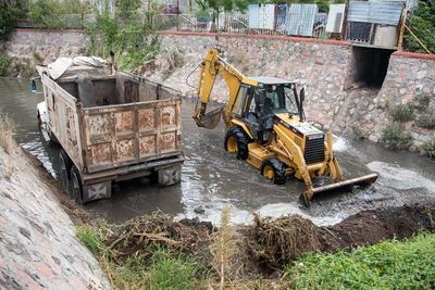 Realizan jornada de limpieza de río en El Marqués 