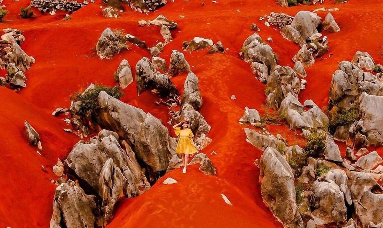 Descubre el color y la historia detrás de las Dunas Rojas de Pacula. Foto: Secretaría de Turismo del Estado de Hidalgo e Hidalgo Travel