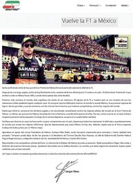 ‘Checo’ se emociona con la F1