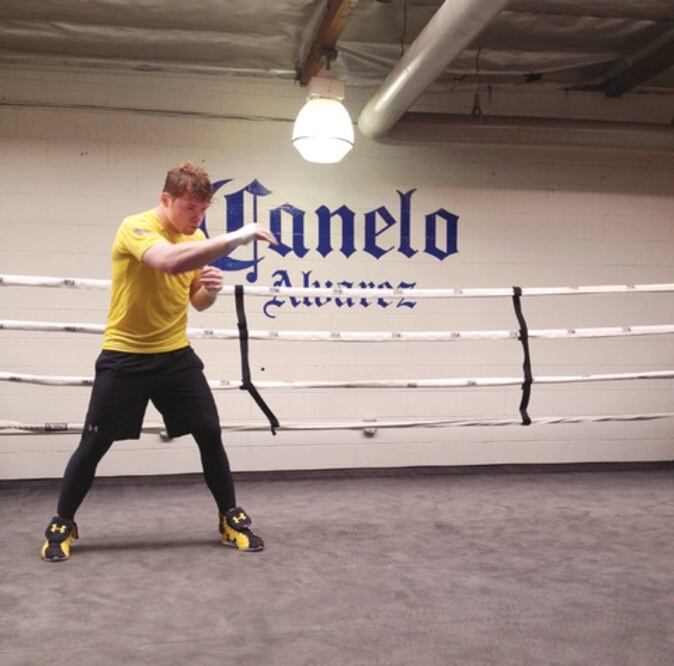  Saúl  Álvarez sólo piensa en vencer