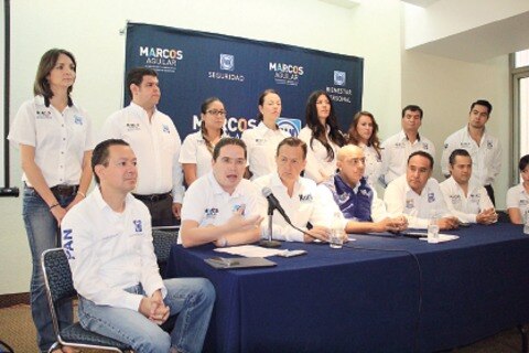 Aspirantes de PAN trabajarán juntos