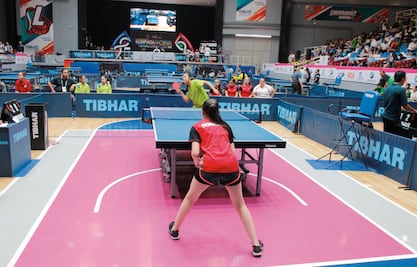 Poderoso arranque en el tennis de mesa
